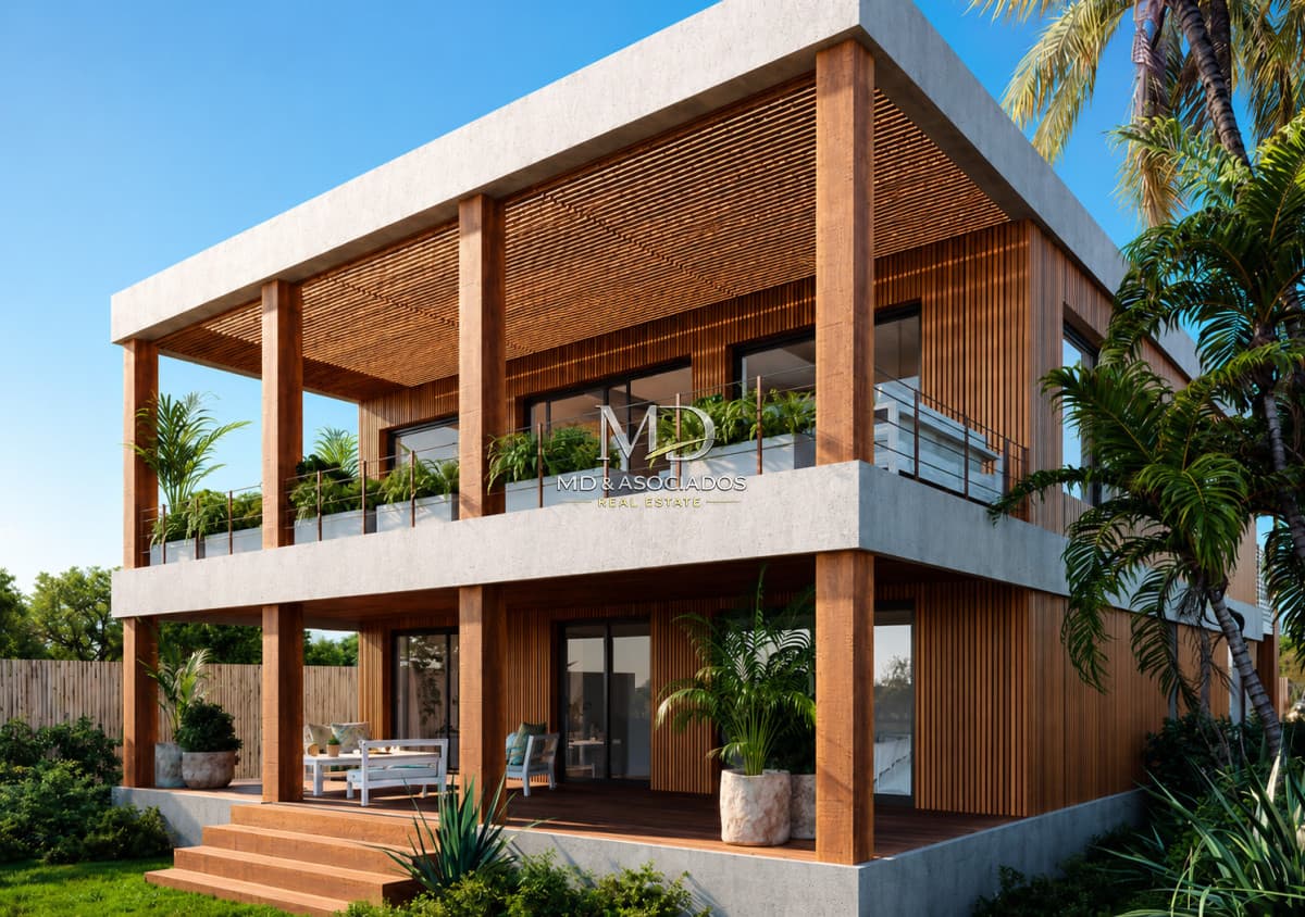 Espectacular casa de dos plantas con vista al mar. REF(9420)