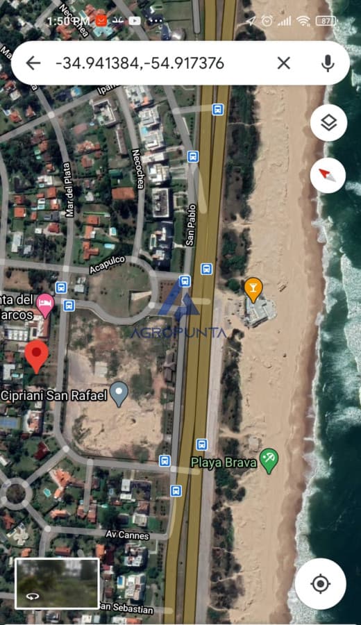 Terreno en brava