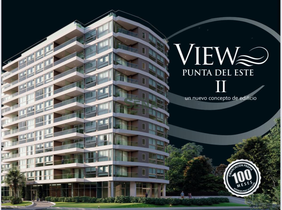Venta de apartamento en la Mansa, con 2 dormitorios y 2 baños en edificio a estrenar .