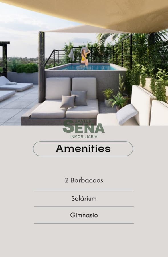 Venta de Monoambiente en Pocitos en edificio a estrenar con todas las amenities,  muy linda zona