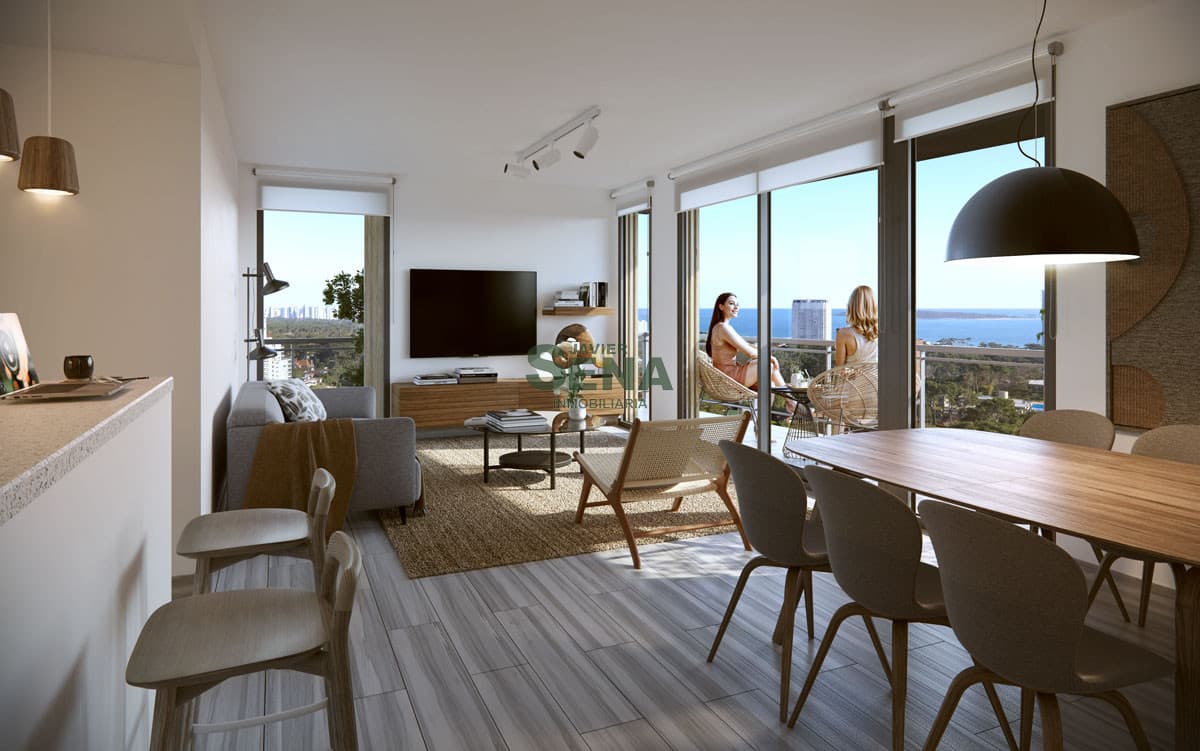 Venta de apartamento a estrenar  de 1 dormitorio, vivienda para todo el año.