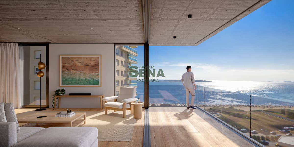 Venta en la Mansa, de 2 dormitorios 2 baños, estrenar gran vista y servicios.
