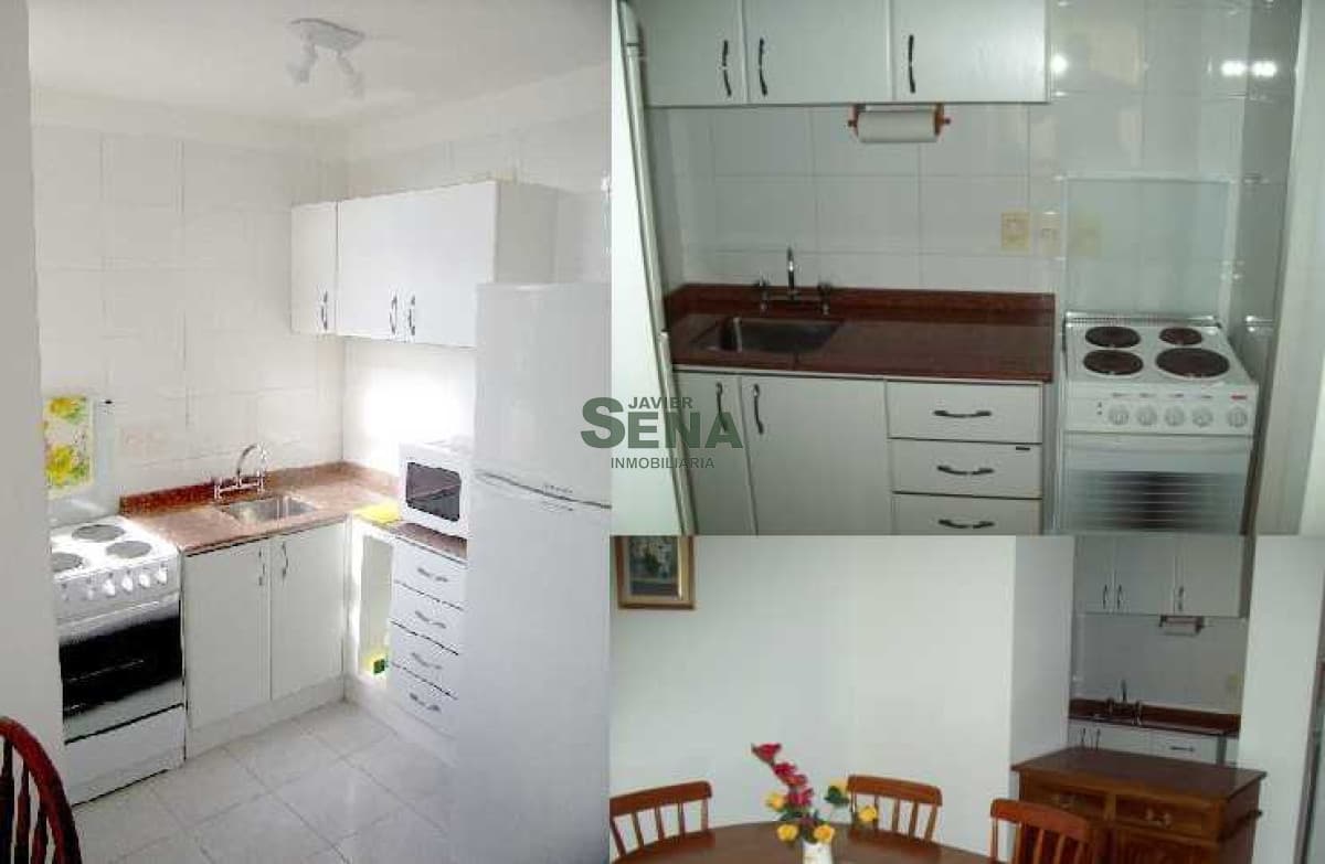 Alquiler de apartamento en la Brava, 1 dormitorio, baño, pileta-servicios y gran vista.