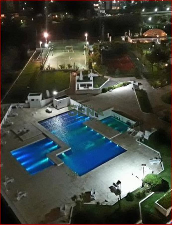Venta  y alquiler de apartamento en la Mansa, 3 dormitorios, 2 baños, piscina, canchas, buena vista.