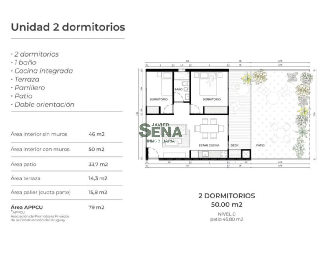 Venta de apartamento de 2 dormitorios en exclusiva zona con las mejores vistas a estrenar