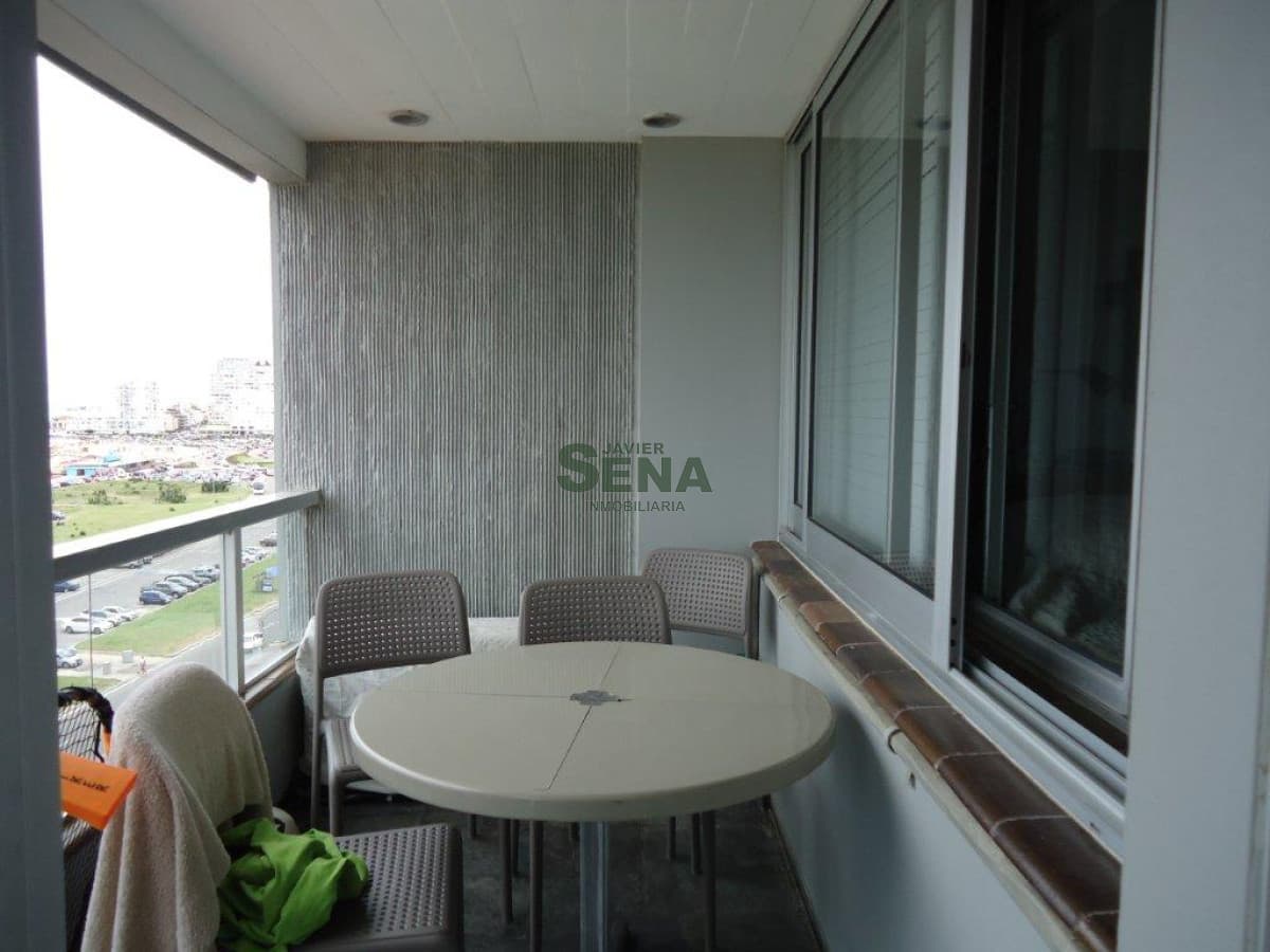 Alquiler de apartamento en la Brava, espectacular Apartamento de 1 dormitorio, terraza, pileta.