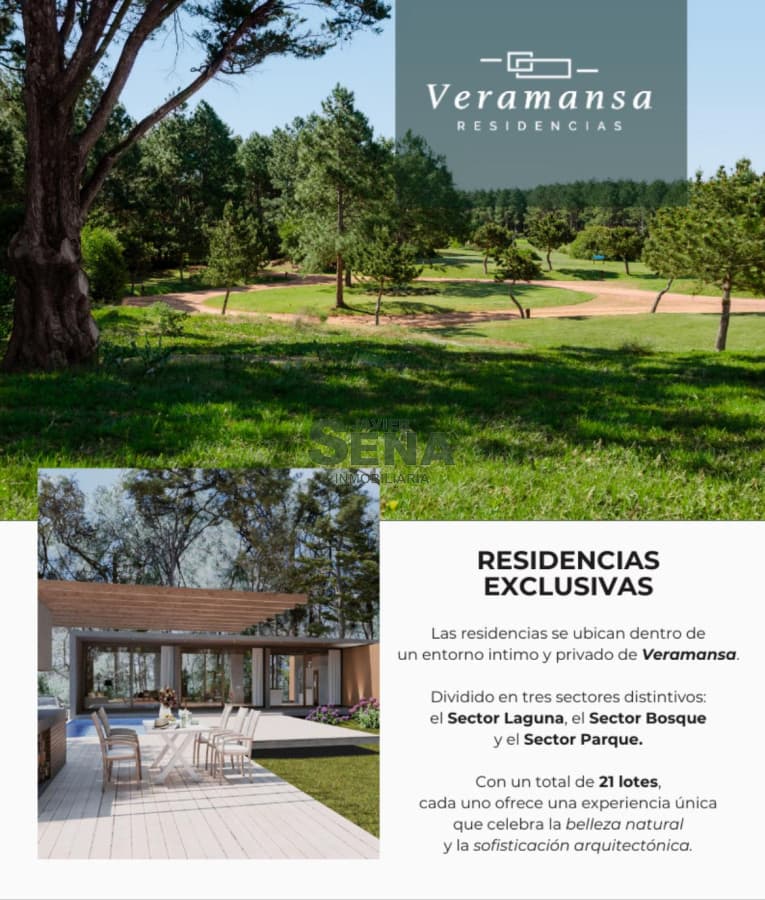 venta de apartamento en complejo Veramansa combinación natural de campo, bosque y mar en un area exclusiva de Punta del Este con todas las amenities
