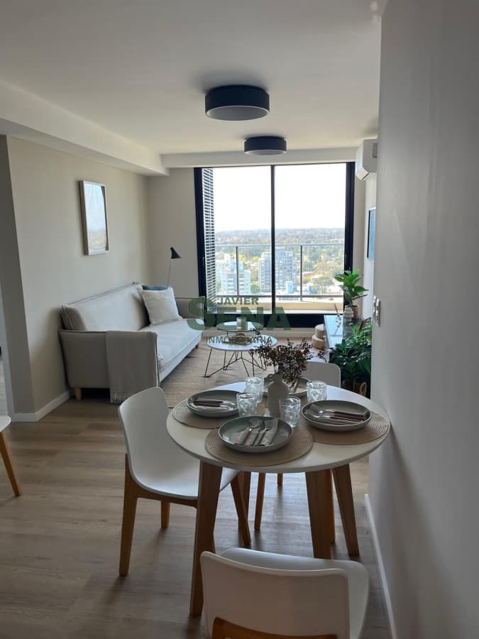 Venta de hermoso apartamento en la Roosevelt, 2 dormitorios, baño, en edificio a estrenar con todas las amenities.