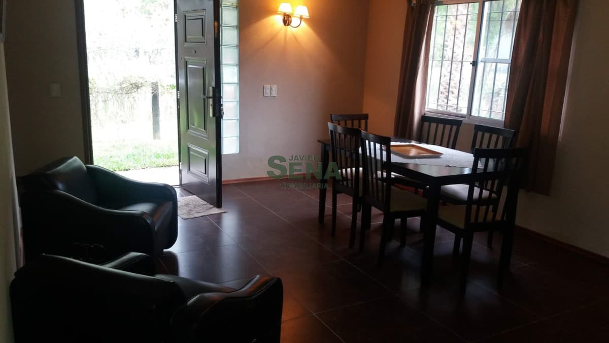Alquiler de temporada de casa en el Tesoro, 2 dormitorios, 2 baños, lindo lugar.