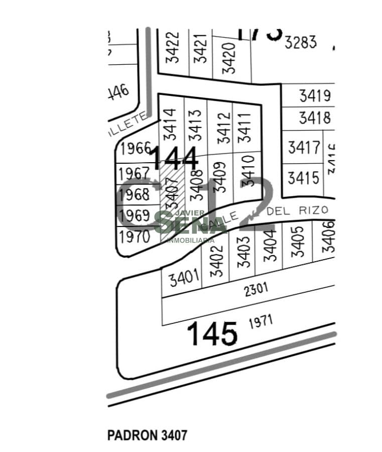 Venta de lote Zona Tio Tom, 1306 metros muy cerca del mar, se permuta.-
