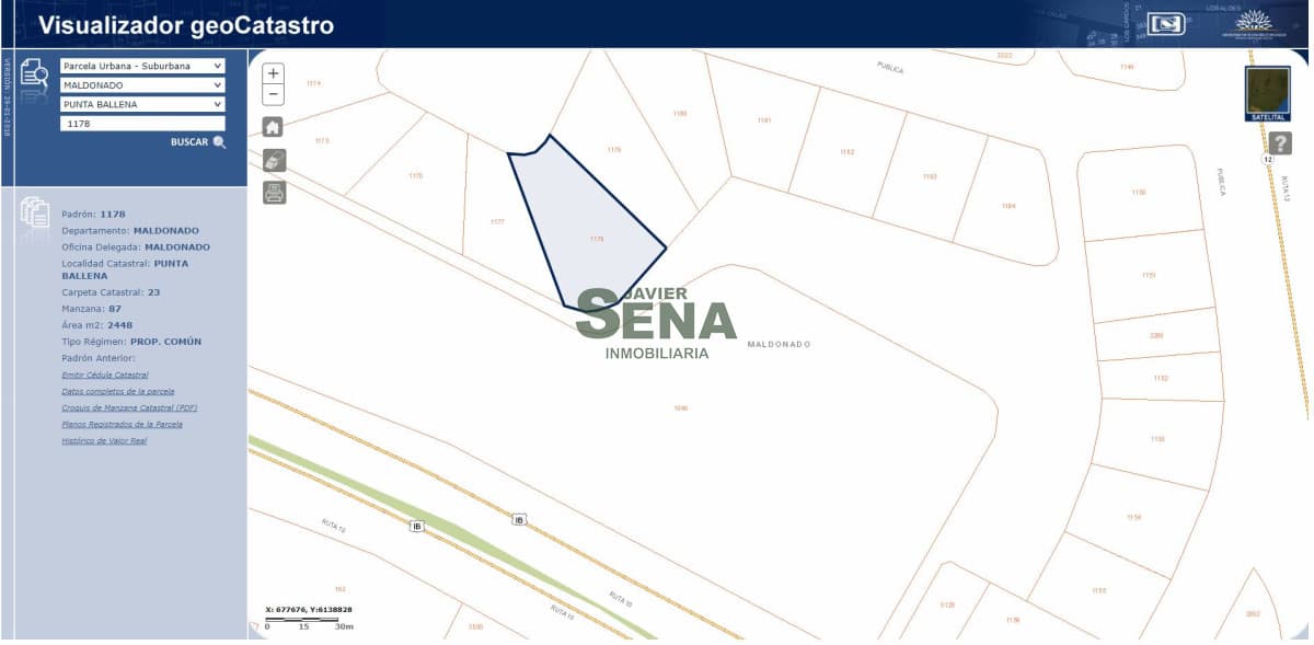 Venta de lote en punta ballena, cerca de la ruta interbalnearia 2.448m2