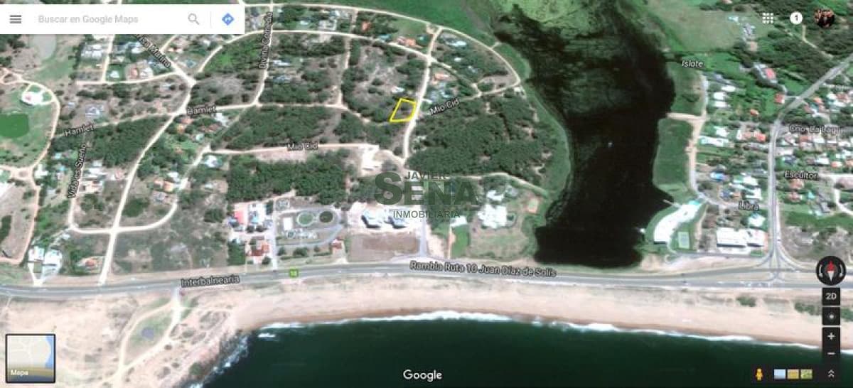 Venta de tierra en Playa Mansa, parada 40 son 1600m2 de tierra