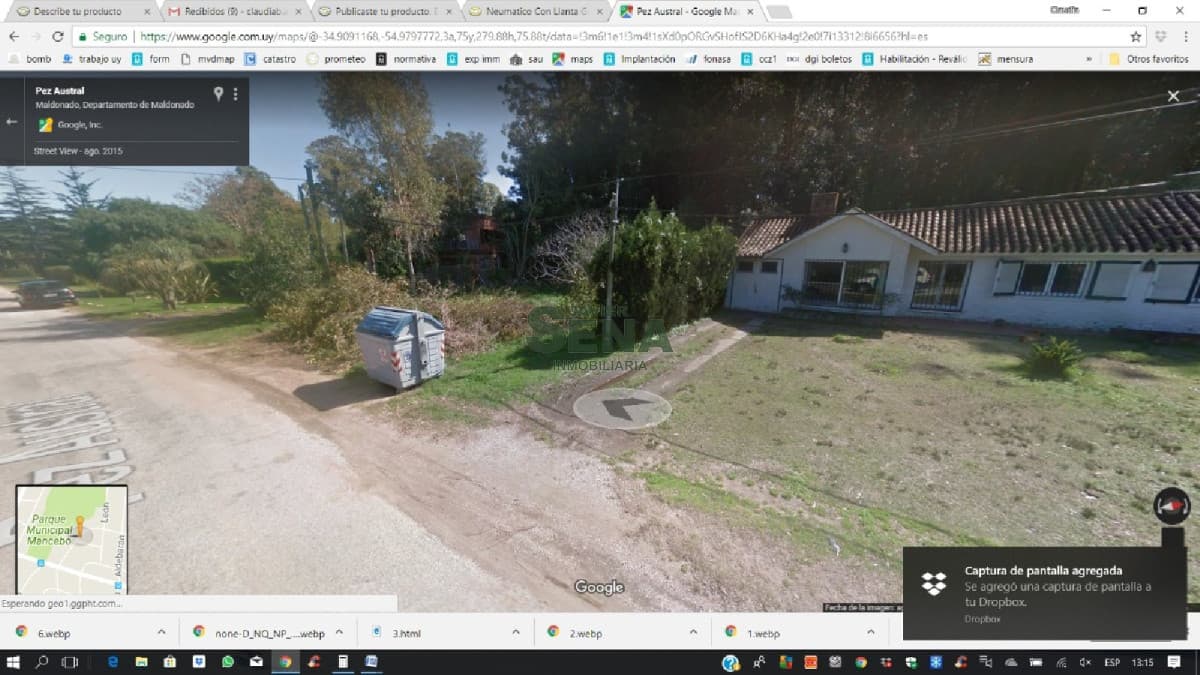 Pinares, muy lindo lugar y cerca del mar,  para hacer 2 casas.