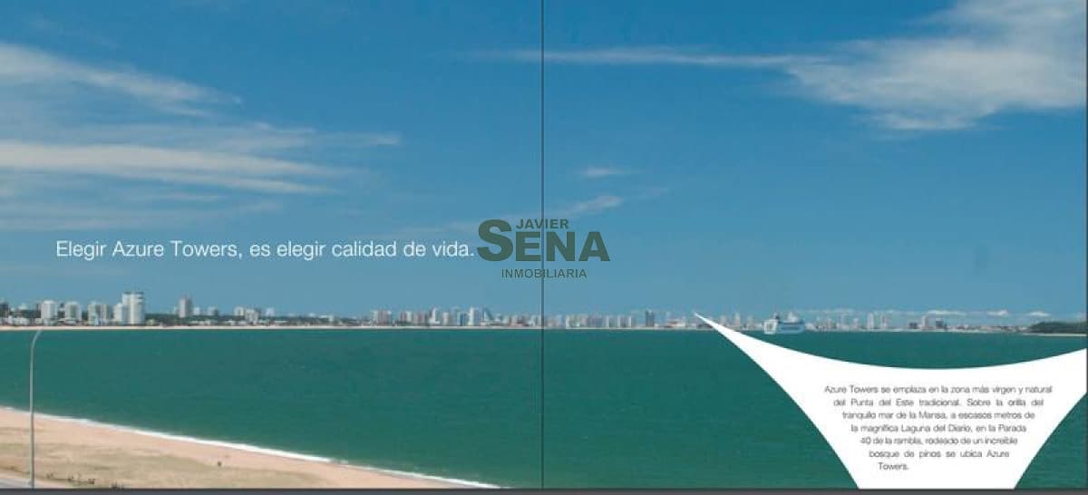 Venta de espectacular apartamento en la Mansa de 2 dormitorios en suite y toilette, piscina.