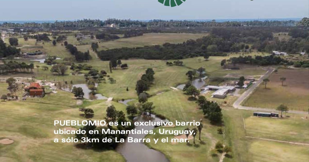 Terreno en Venta en La Barra - Pueblo Mio Chacras del Golf
