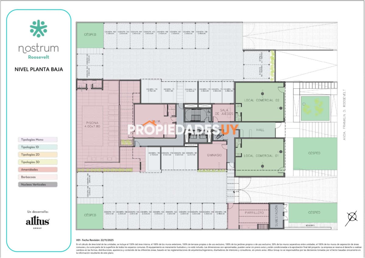 Nostrum Roosevelt - Parada 20, Av. Roosevelt, Punta del Este