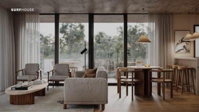Exclusivo departamento en venta de 2 dormitorio en desarrollo en La barra  -