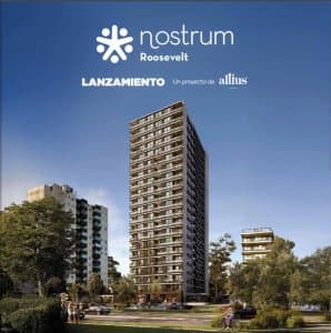 LANZAMIENTO EXCLUSIVO EN AV ROOSVELT SEE BOSQUE APARTAMENTO DE 3 DORMOTIORIOS CON TODOS LOS SERVICIOS  -