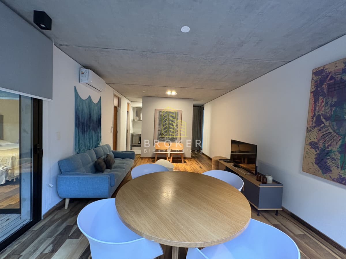 Alquiler anual de hermoso apartamento de 1 dorm con amenities de hotel en San Rafael