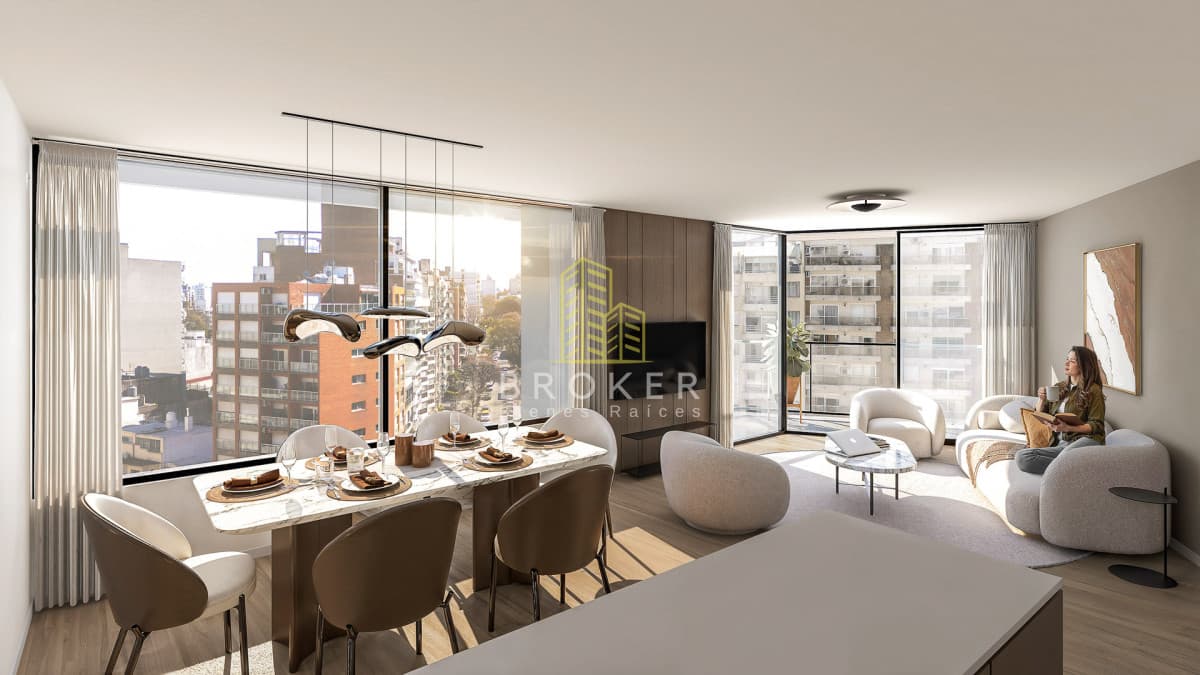 Venta de Apartamento de 1 dormitorio en Pocitos en Pozo