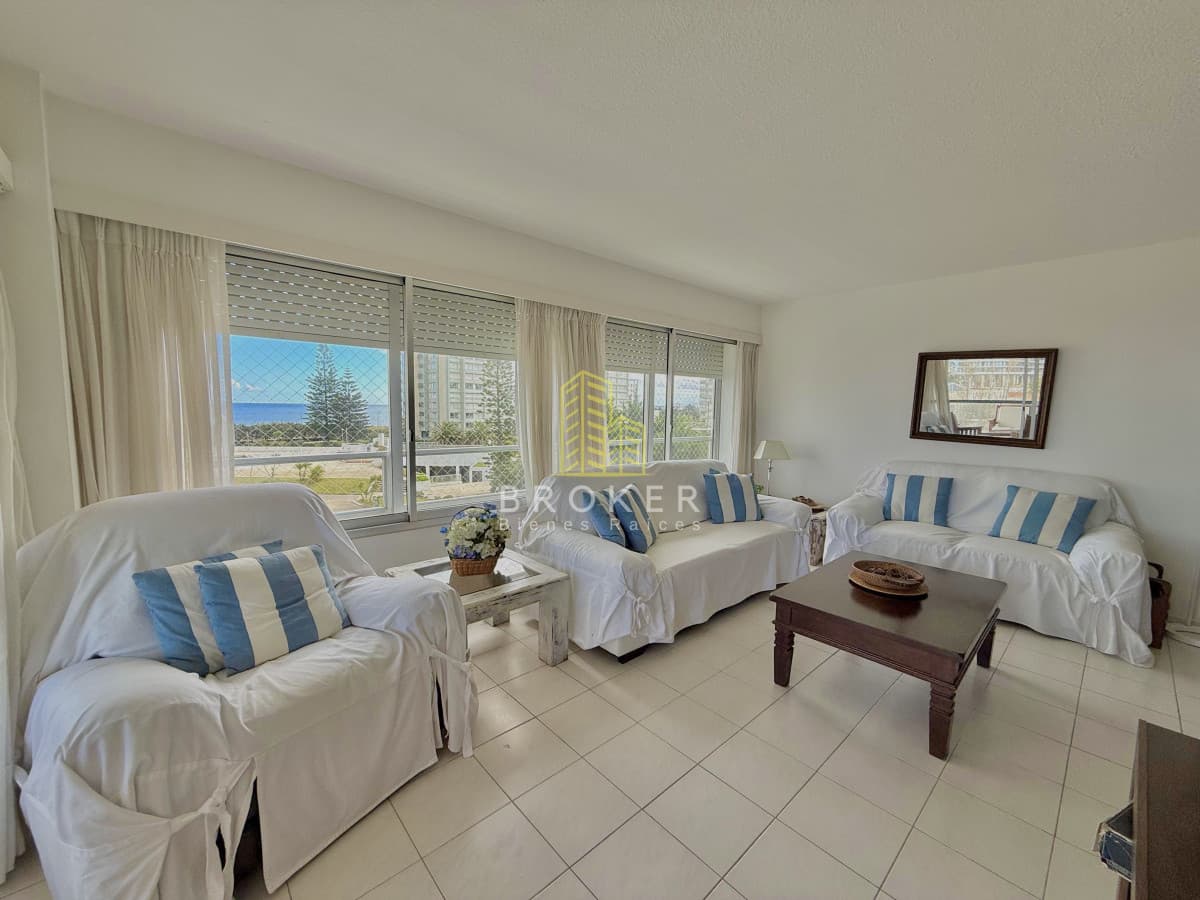 Venta Apartamento Mansa Punta del Este vista al mar 3 dormitorios