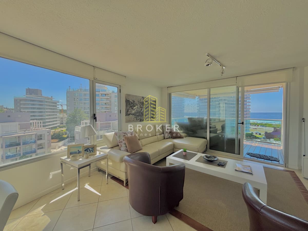 venta apartamento punta del este 4 dormitorios vista al mar
