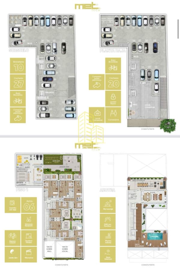 Apartamento 1 dormitorio en Cordón, Entrega diciembre 2025