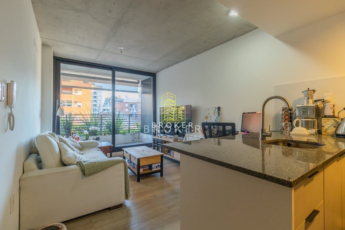 Venta de apartamento 1 dormitorio con renta en La Aguada, Montevideo