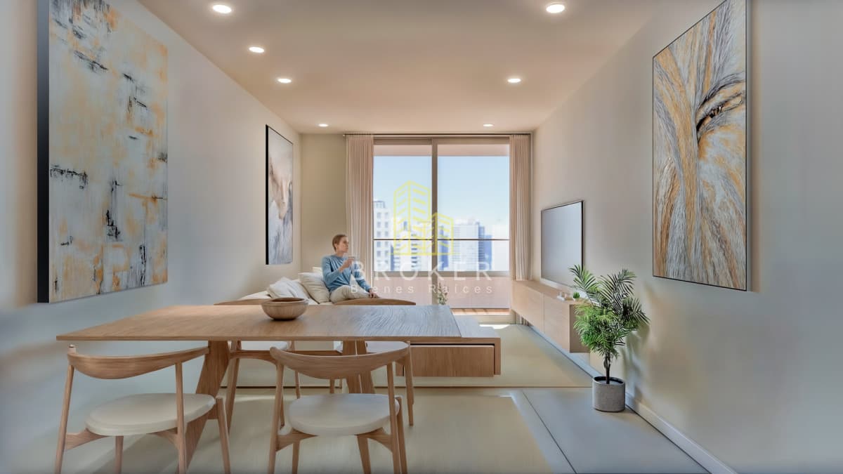venta apartamento 1 dormitorio y medio punta del este