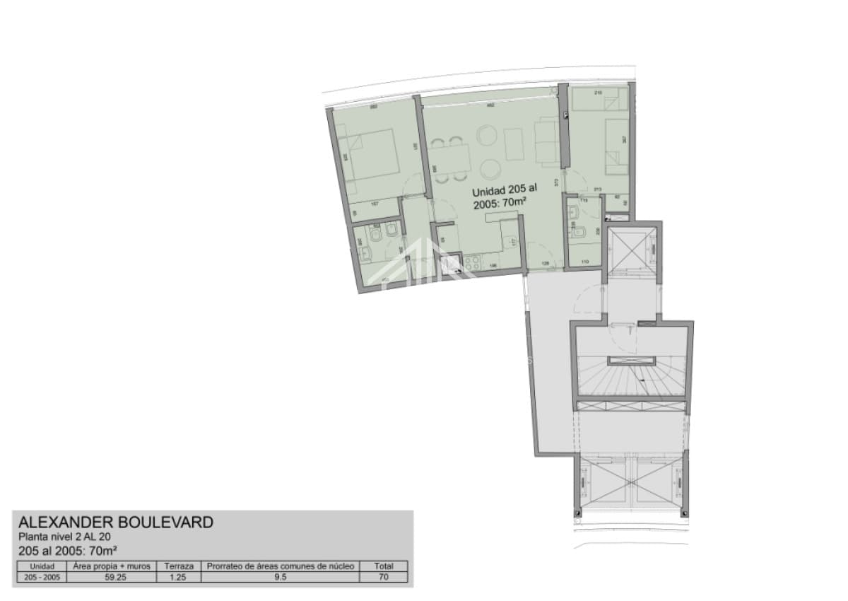 Apartamento en venta Playa Mansa 2 dormitorios