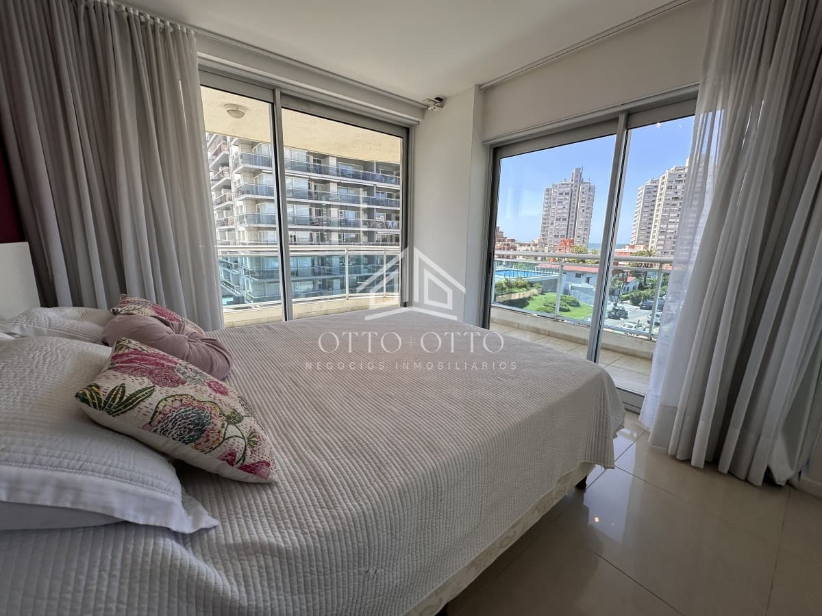 Venta apartamento un dormitorio punta del este edificio Sol y Luna 2