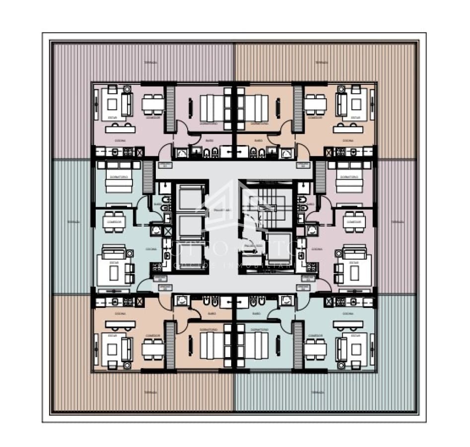 Apartamento de 1 dormitorio en venta, Punta del Este
