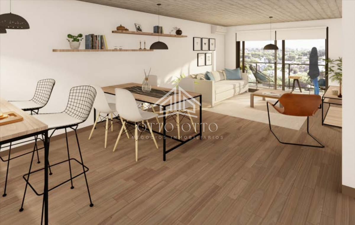 Apartamento en venta 2 dormitorios con 2 baños Pocitos