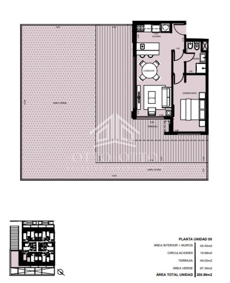 Apartamento de 1 dormitorio en venta, Punta del Este