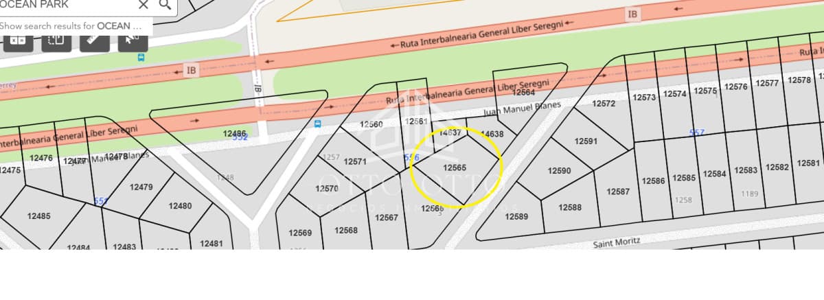TERRENO OCEAN PARK 3 EN VENTA