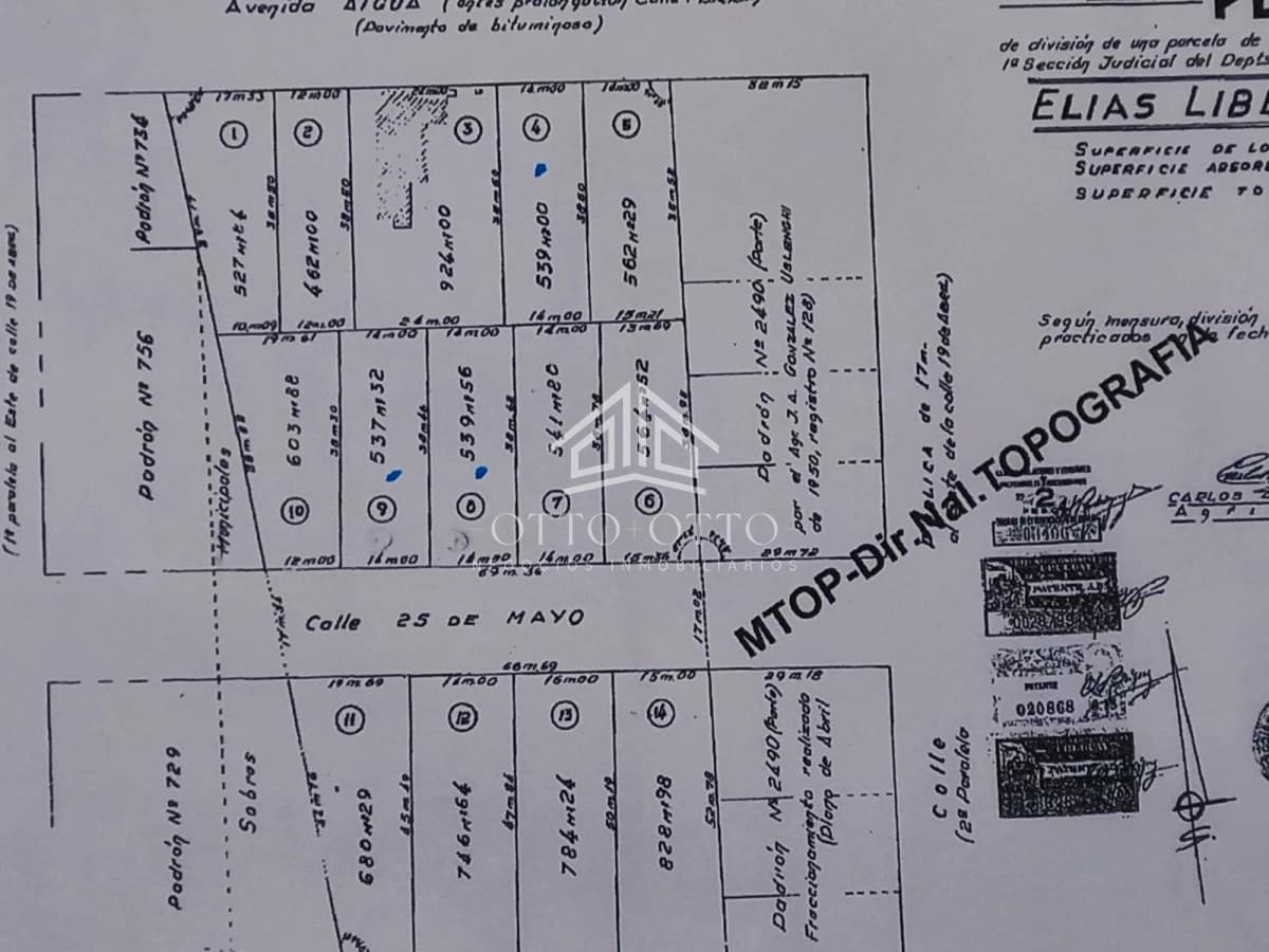 Terreno para vivienda permanente o construcción de Edificio