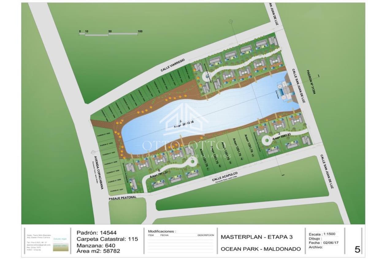 Terreno en venta para desarrollo en Ocean Park Punta del Este, Maldonado