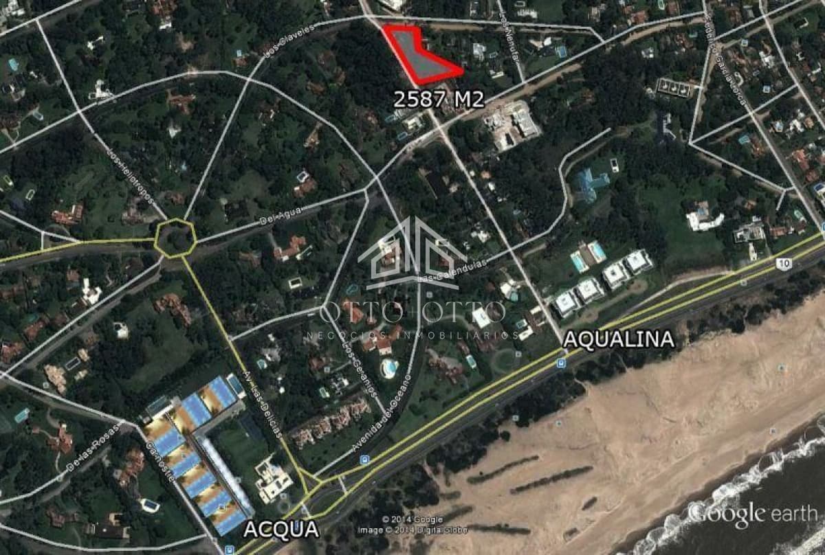 Terreno en venta con proyecto para edificio  en  Rincón Del Indio 