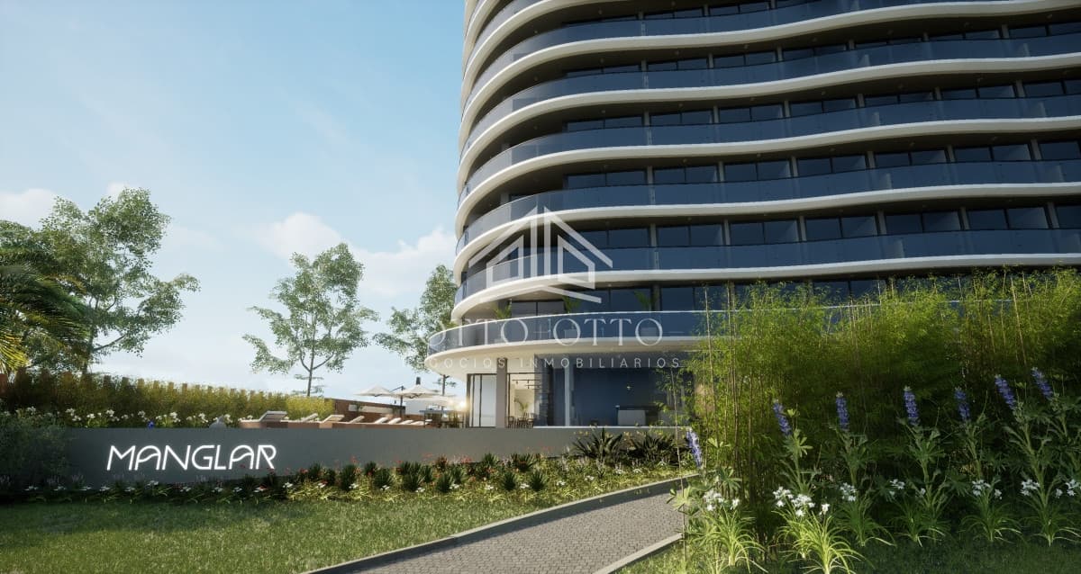 OPORTUNIDAD PROYECTO MANGLAR  EN POZO EN PUNTA DEL ESTE, Apartamento en venta, 1 dormitorio en playa brava