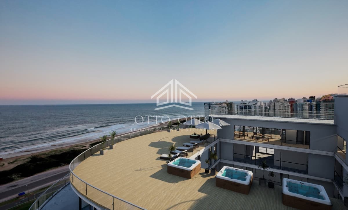 OPORTUNIDAD PROYECTO MANGLAR  EN POZO EN PUNTA DEL ESTE, Apartamento en venta, 1 dormitorio en playa brava