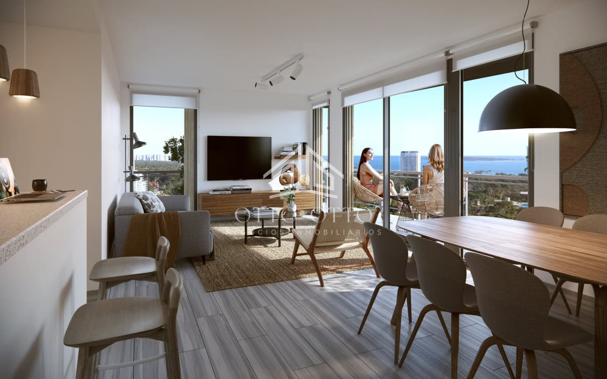 Apartamento de 2 dormitorios en venta, Punta del Este