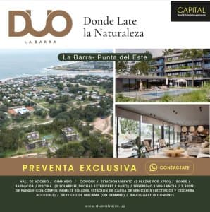 Departamento en venta en proyecto La Guadalupe en La Barra