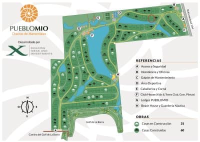 Terreno en venta en Pueblo Mio Golf Manantiales